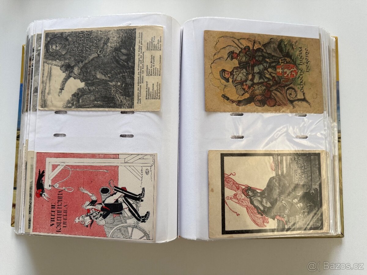 Album válečných pohlednic 1. světová válka (cca 296 ks) - 15