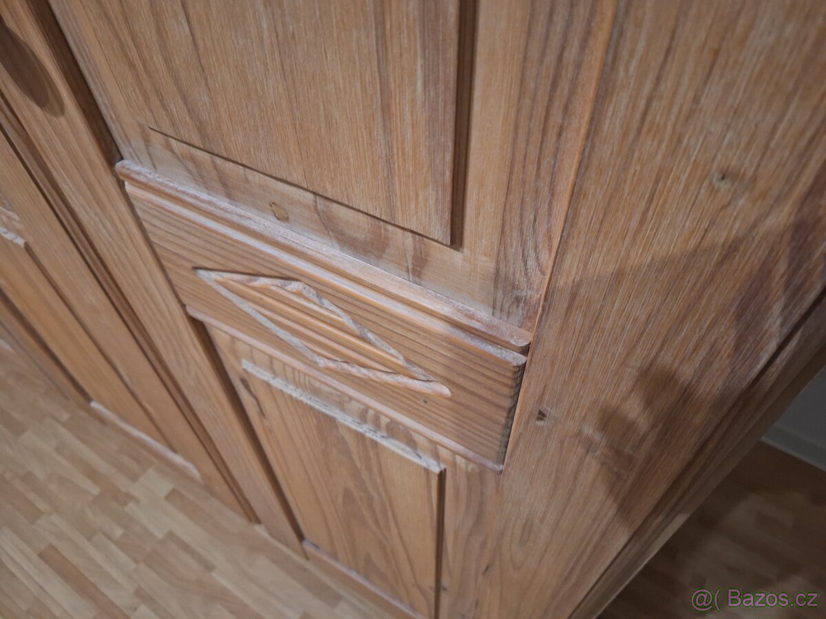 KVALITNÍ LOŽNICE PINIE TOP STAV JAK NOVÁ - 15