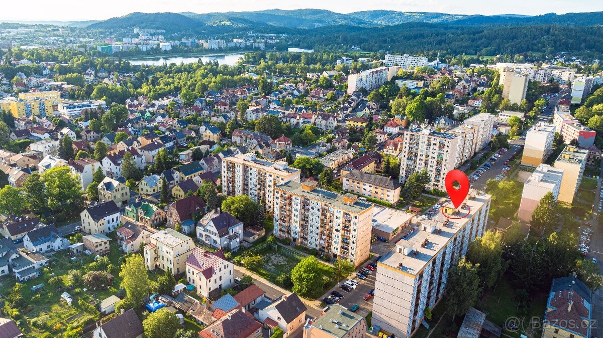 Pronájem ZAŘÍZENÉHO bytu 3+1, 82 m², Vysoká, Jablonec - 15