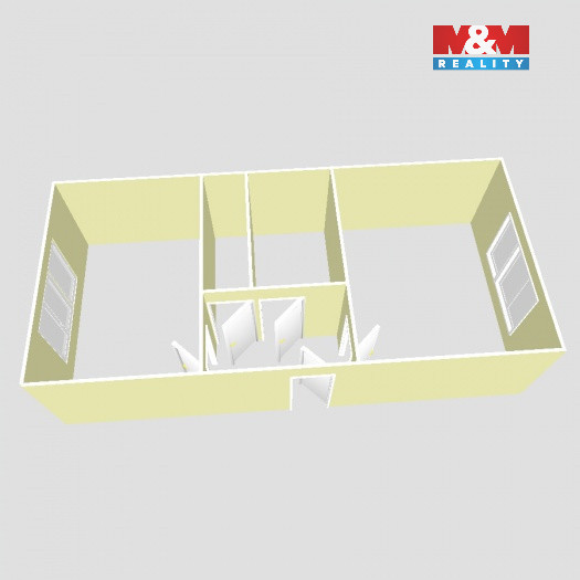 Pronájem rodinného domu, 80 m², Bohumín, ul. 1. máje - 15
