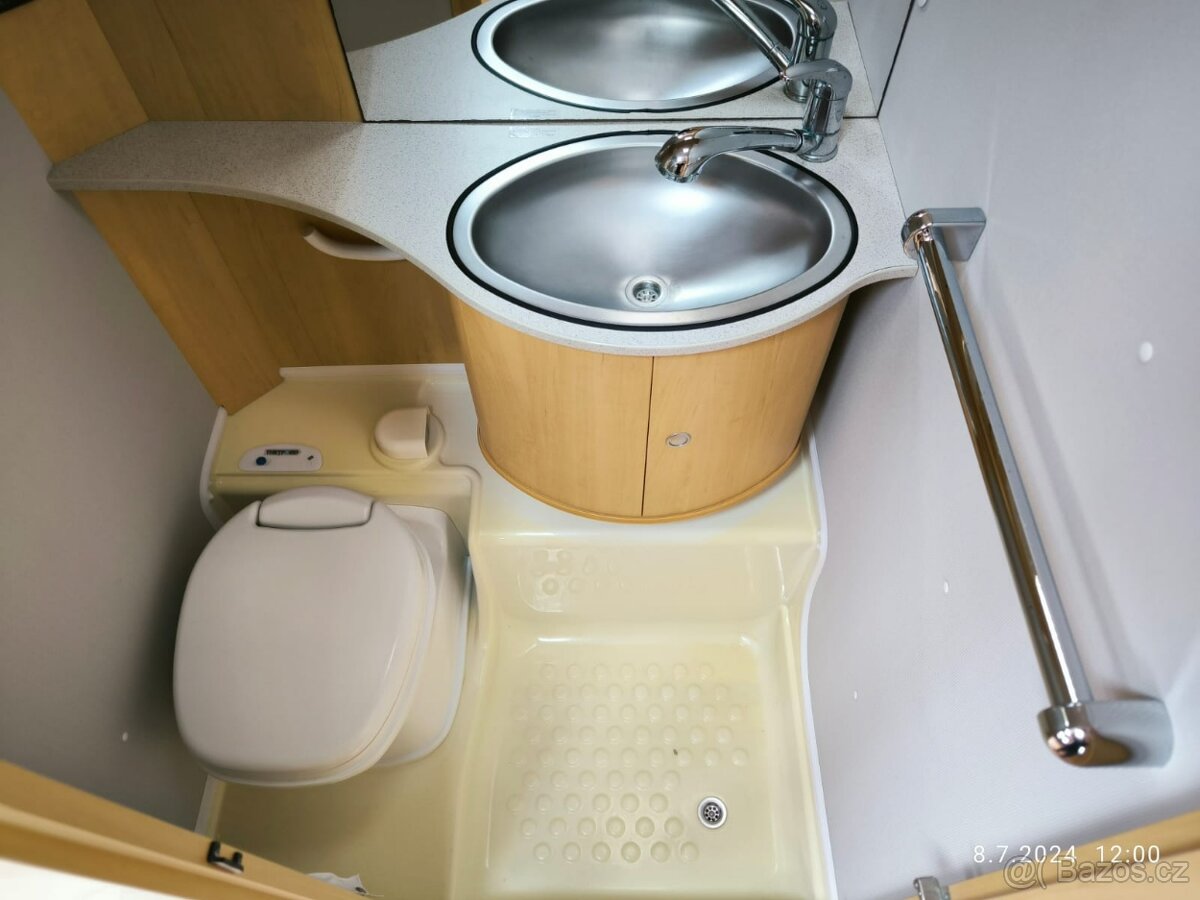 Dethleffs Camper, palandy, TOP stav, předstan, nosič kol - 15