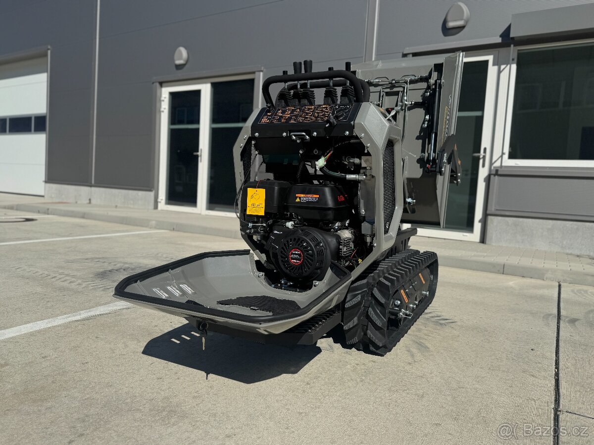 Benzínový minidumper JANSEN RD-700S se lžící - 15