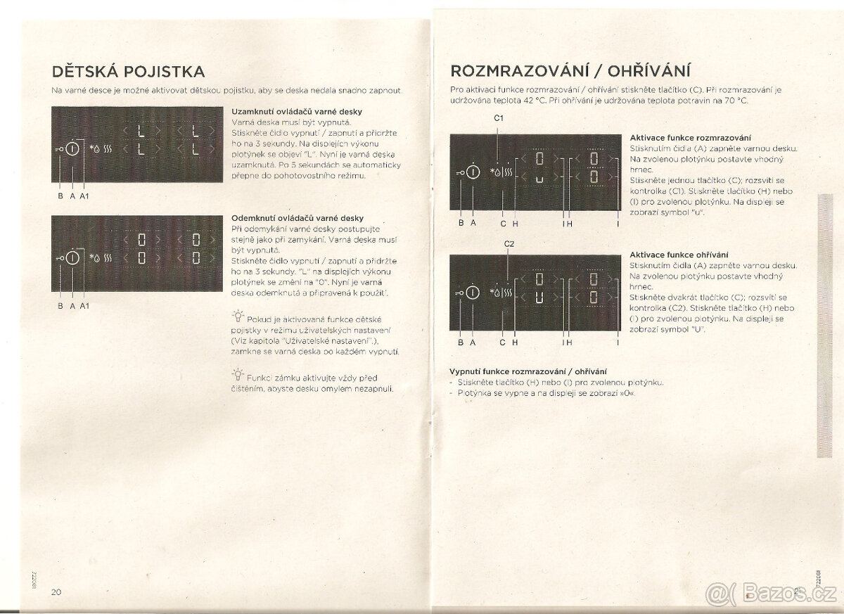 Indukční varná deska MORA VDIT 654 FF - 15