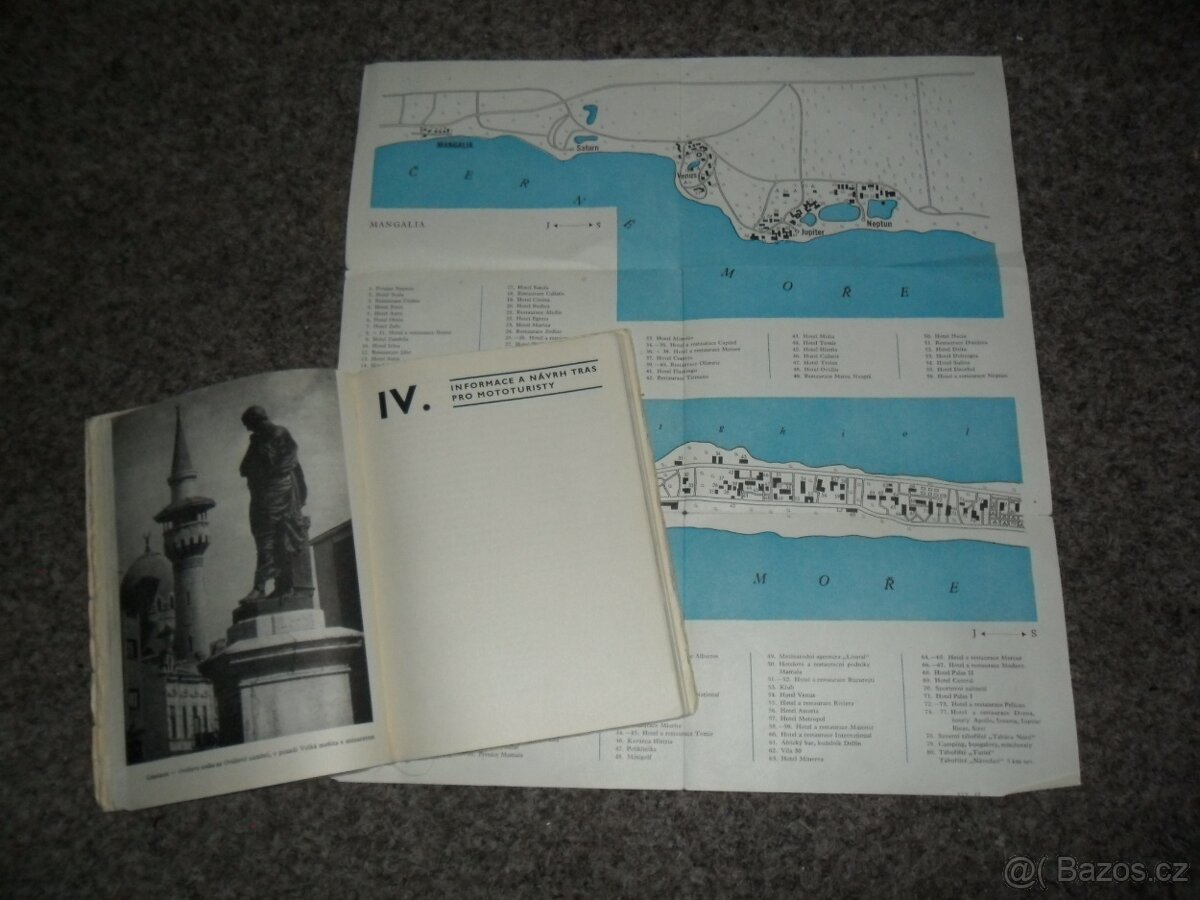 mapy - vojenská, automapy, Česká republika, různé - 15