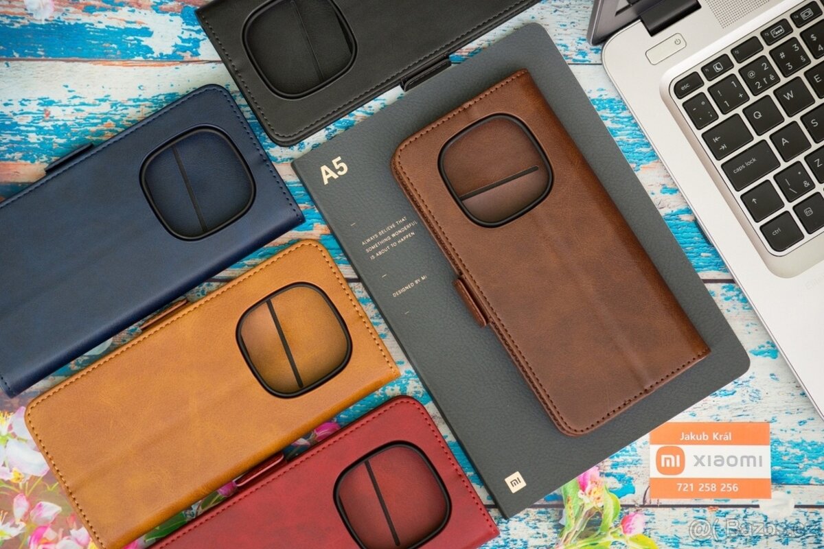 Zavírací pouzdra s bočním páskem pro Xiaomi / Redmi / Poco - 15