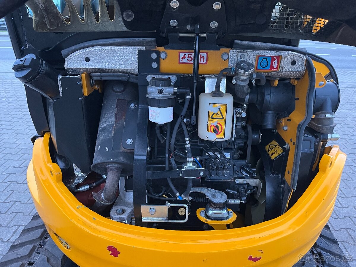 Minibagr minirypadlo JCB 8030 ZTS, Kubota Yanmar, 2018 rv - 15