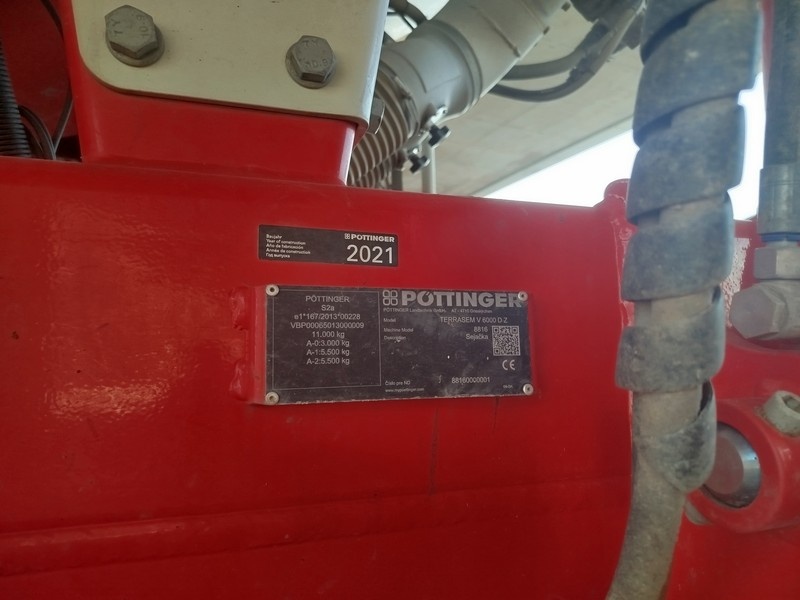 sejací stroj PÖTTINGER TERRASEM V 6000 DZ - 15