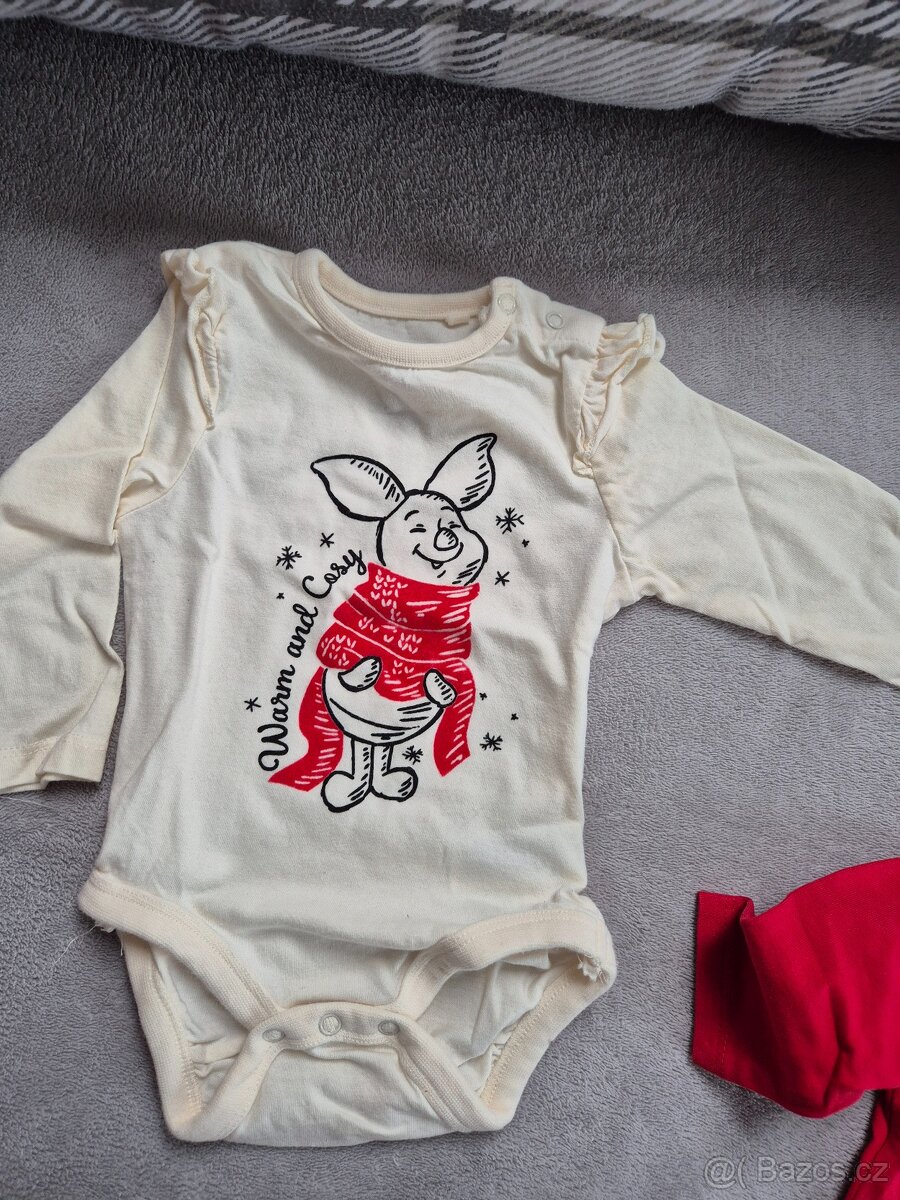 Vánoční oblečky, body, kalhoty, šaty - 15