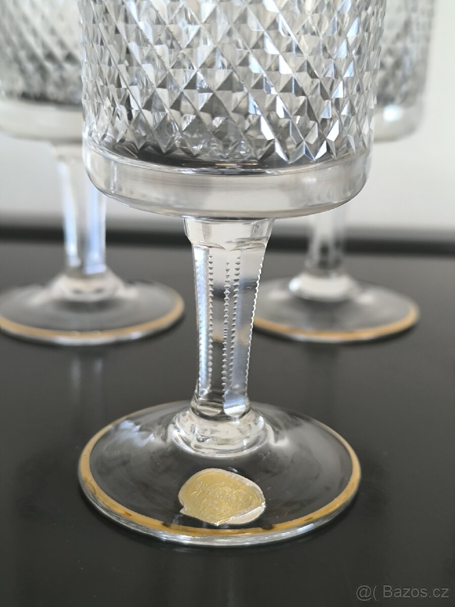 Sada luxusních křišťálových sklenic na sekt, Bohemia Glass - 15