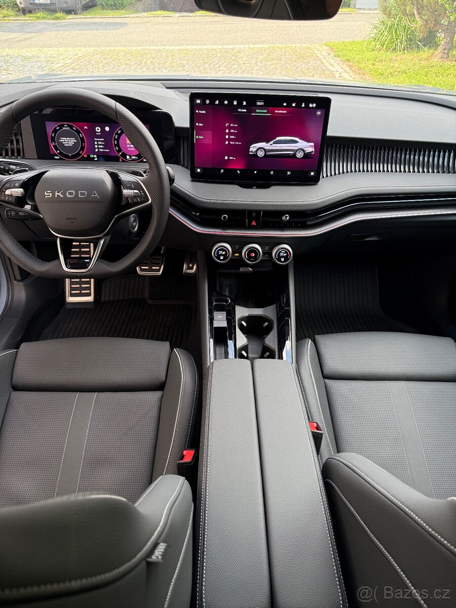Škoda Superb 4 Sportline 2.0TSI 195kW 4x4 7/2025 440km - 15