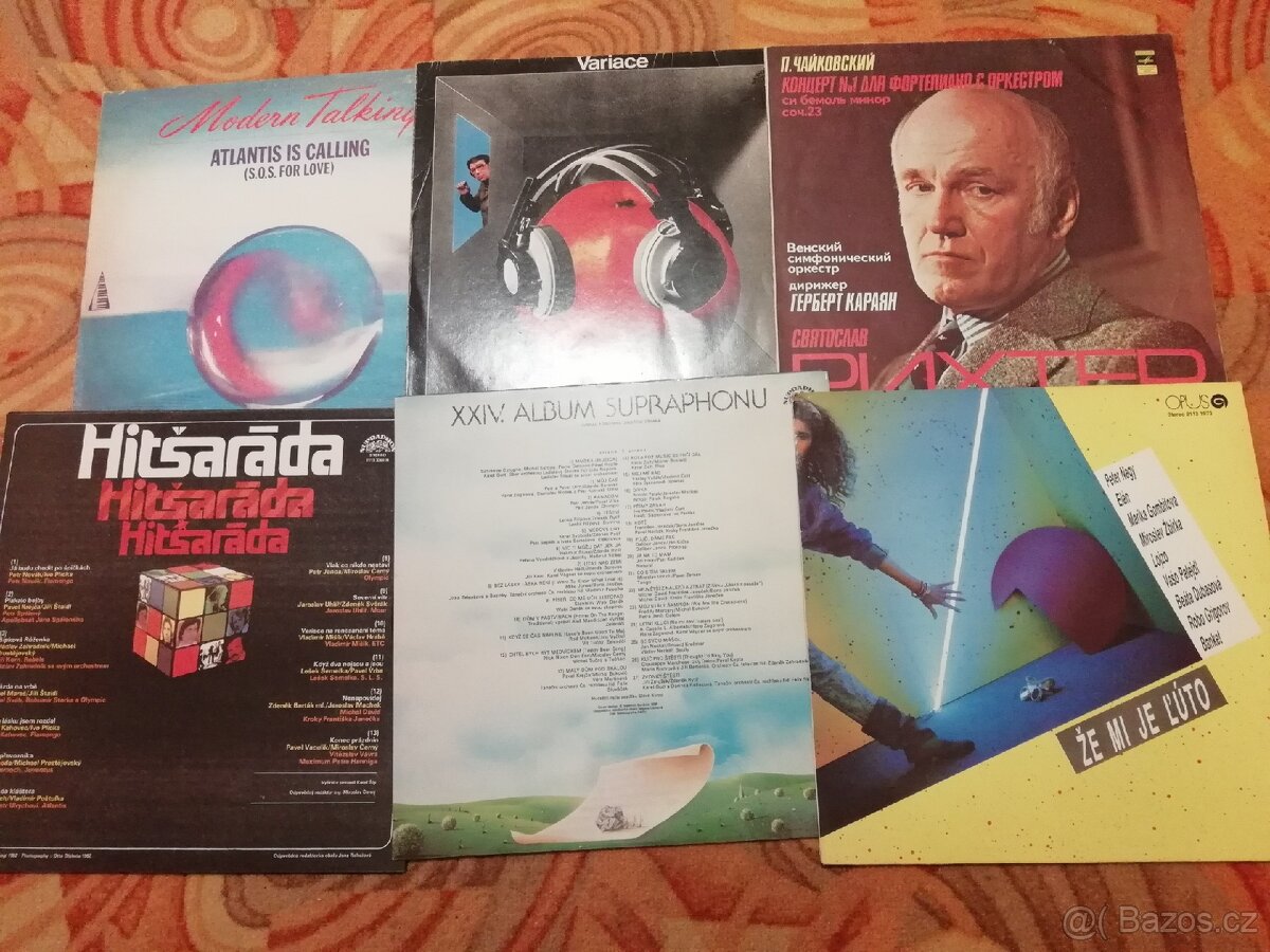 LP gramofon desky - 15