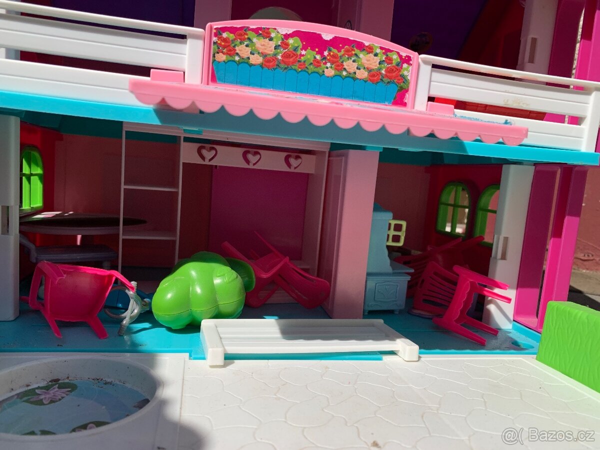 Domečky pro dřevěné panenky s příslušenstvím, pro Barbie - 15