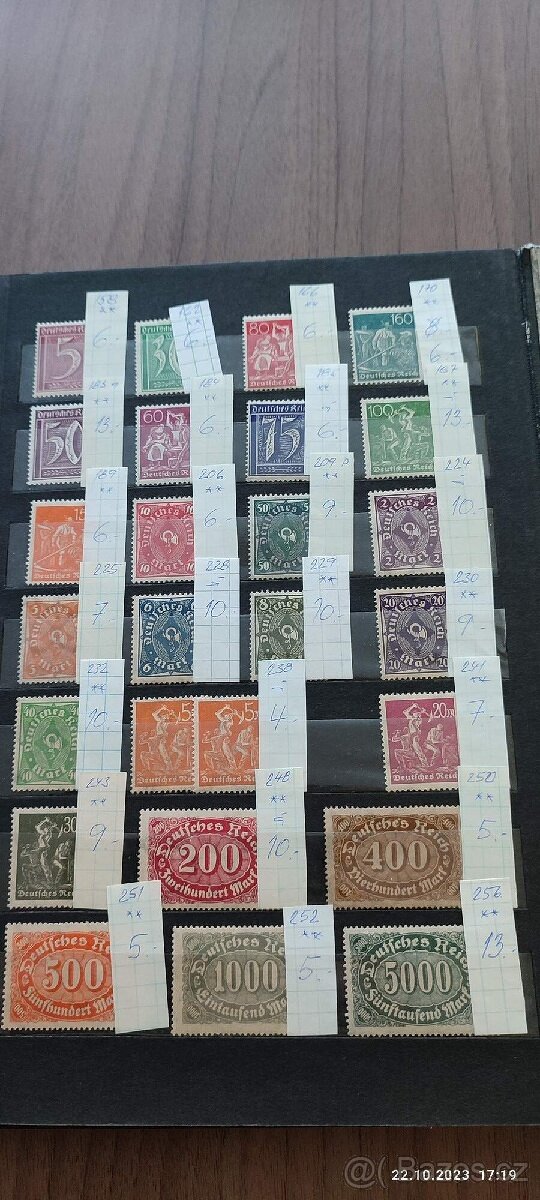 Prodám album filatelie c.60 GrossDeutsches Reich - 15