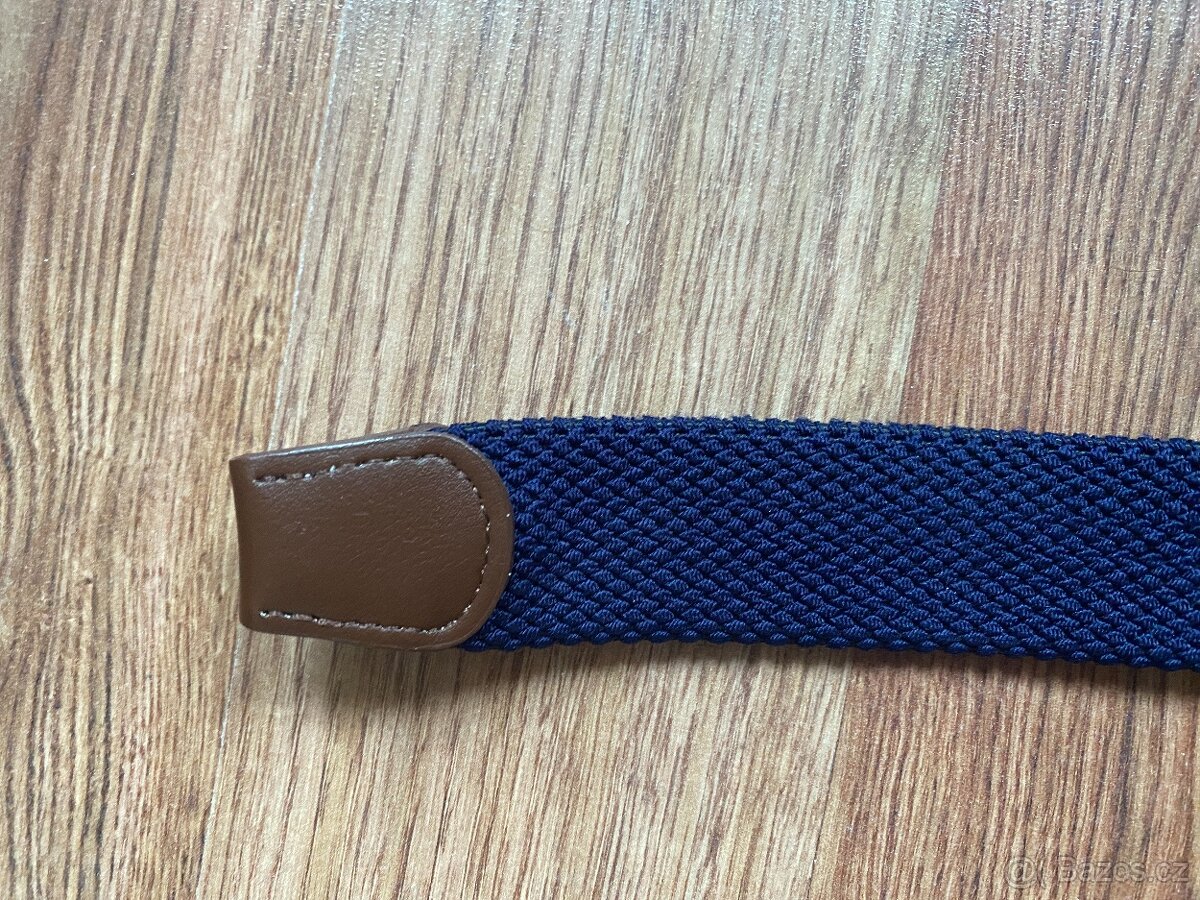 Nový pánský pružný opasek Bandi - L/XL, modrý do fialové - 15