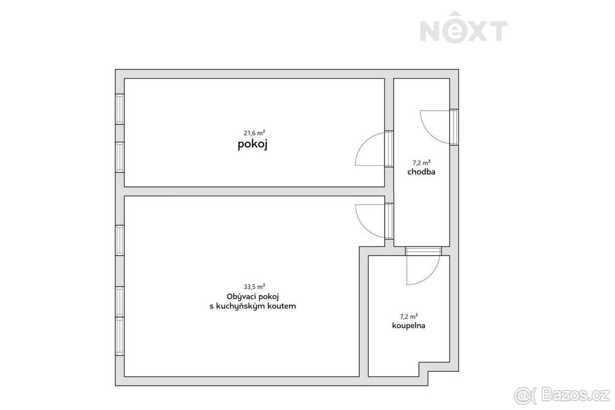 Prodej byt 2+kk, 71㎡ - 15