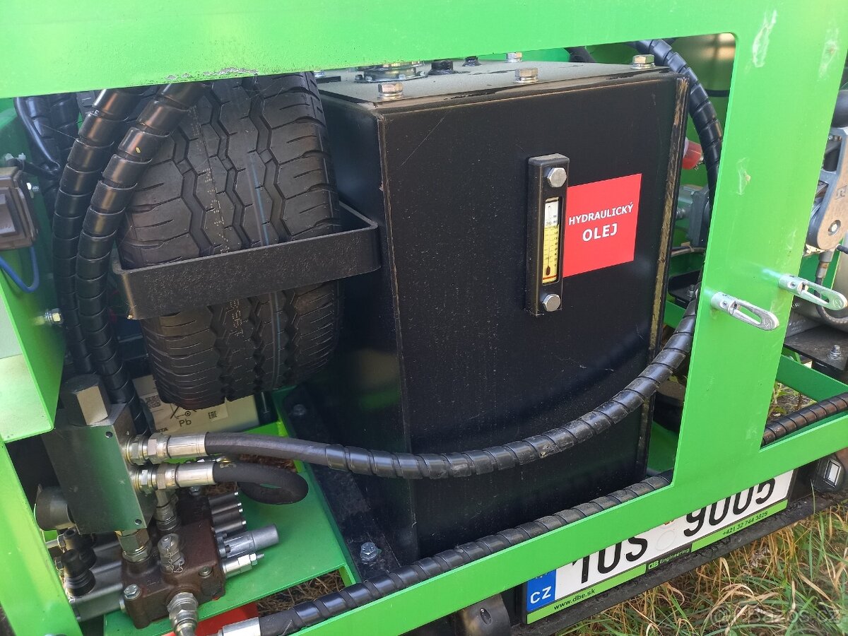 Mobilní prosévačka, třídička Traserscreen DB-100T - 15