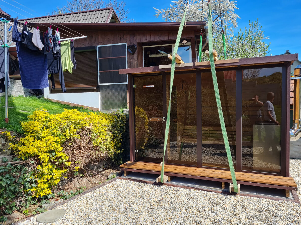 Panoramatická sauna Horizont M4 - 15