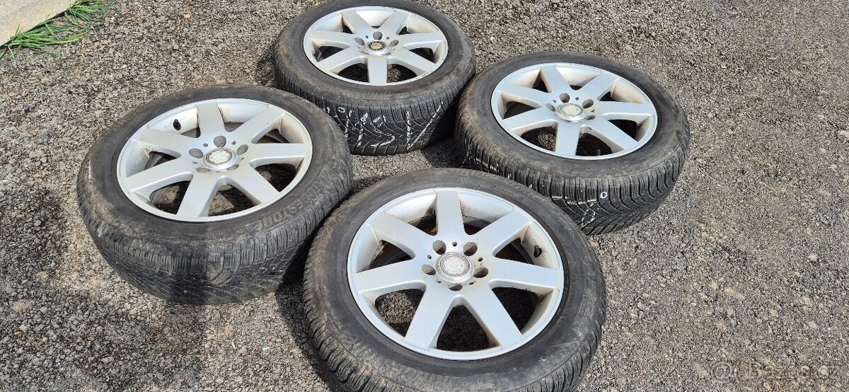 Alu kola Platin 5x112 7x16 ET42 VW Passat B7 205/55r16 - 15