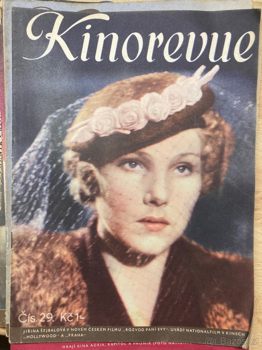 126 původních výtisků Kinorevue 1936 –1941 - 15