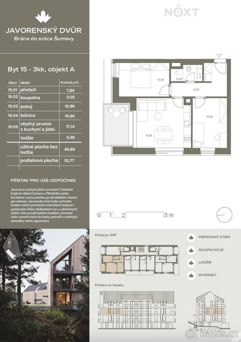 Prodej byt 3+kk, 52㎡ - 15