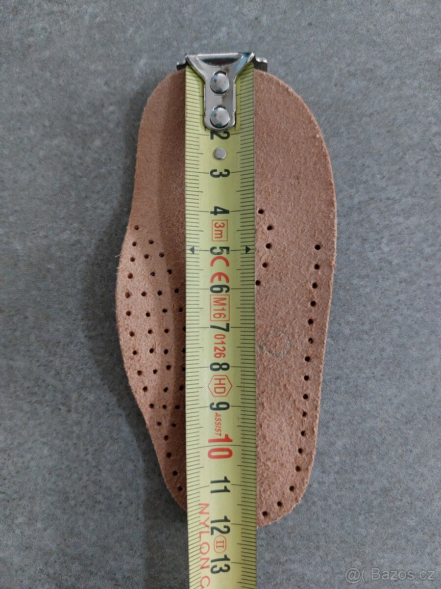 Nové dětské kožené kotníčkové zimní boty Pollino vel. 19 - 15