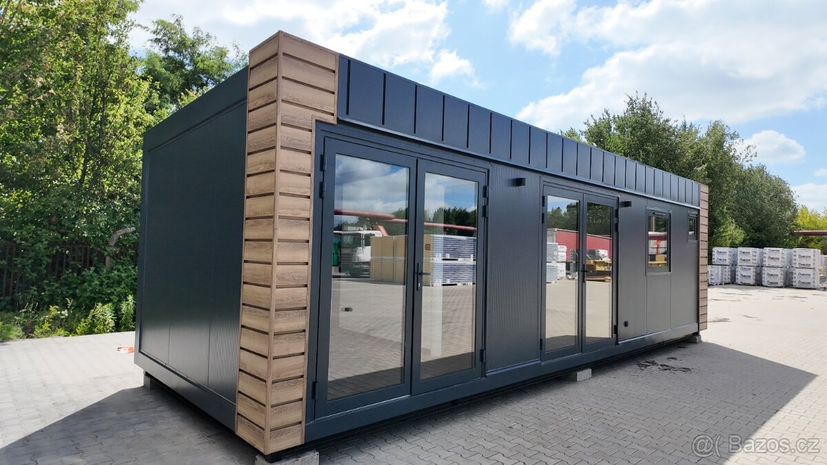 tiny house, kontejner 9×3 m – kancelář, obchod, bydlení - 15