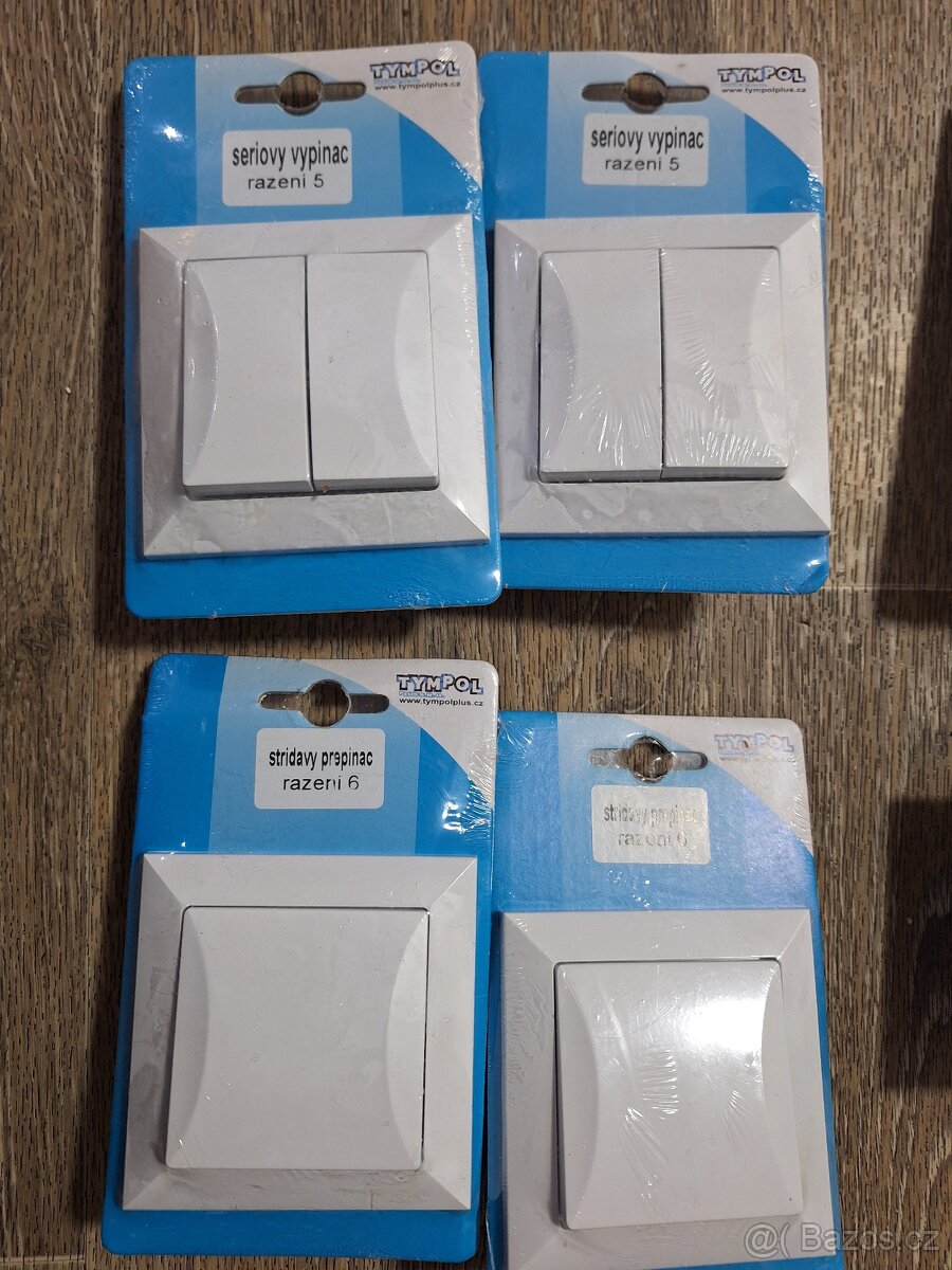 Vypínače a rámečky OPUS - 15