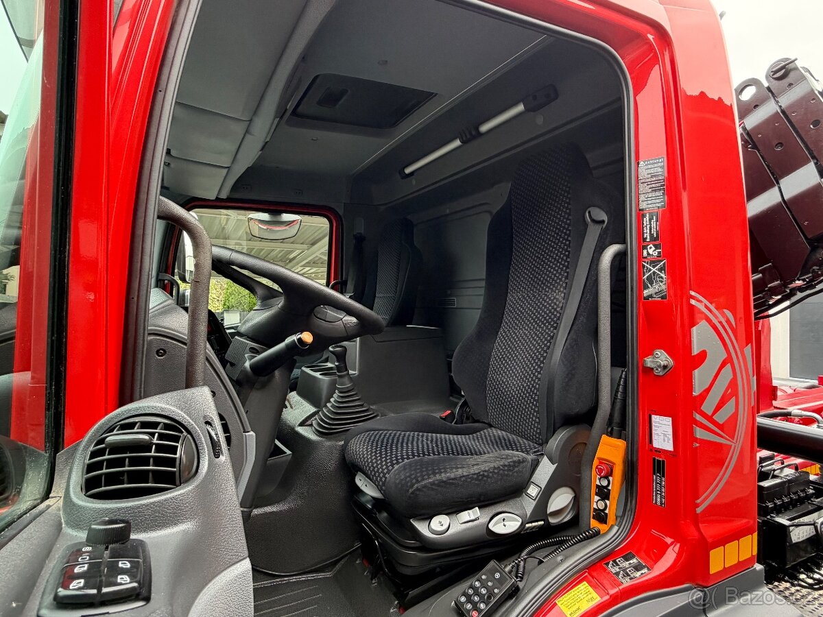 MERCEDES-BENZ AXOR 1833 HÁKOVÝ NOSIČ HYDRAULICKÁ RUKA HIAB - 15