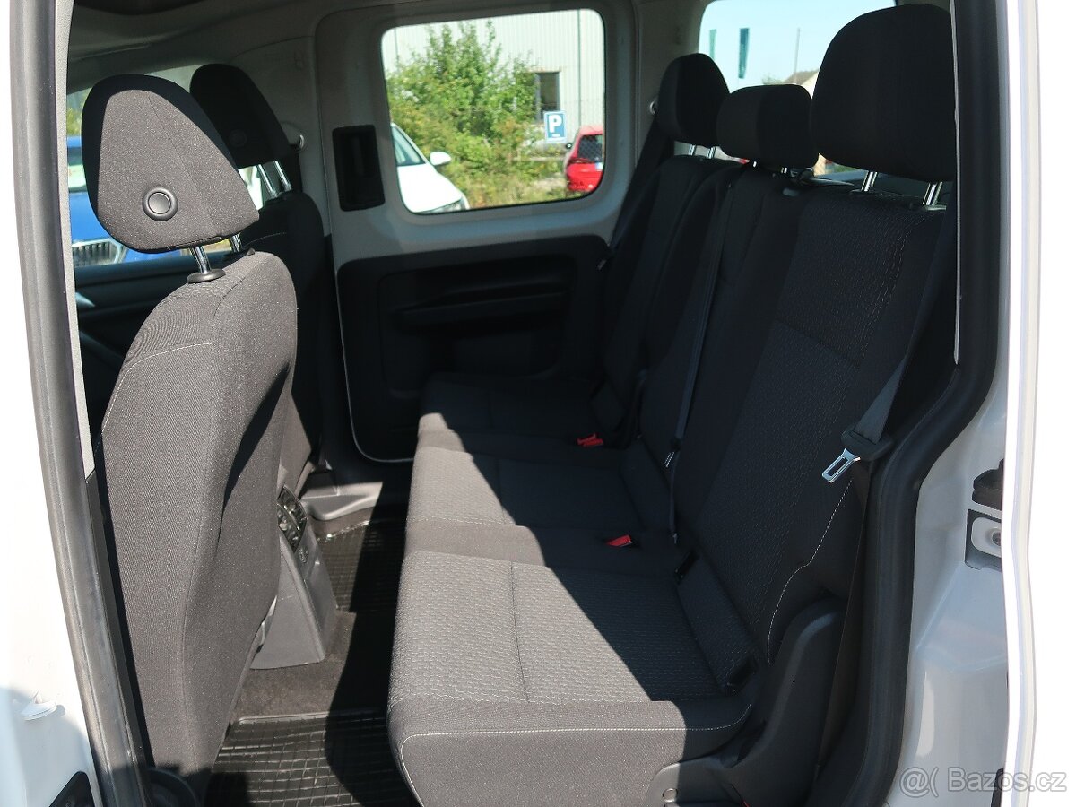 VW Caddy 2.0TDi,75kW,1majČR,tažné,DPH - 15