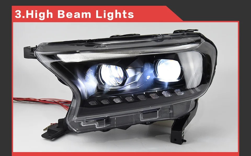 Ford Ranger LED světlomety NOVÉ - 15