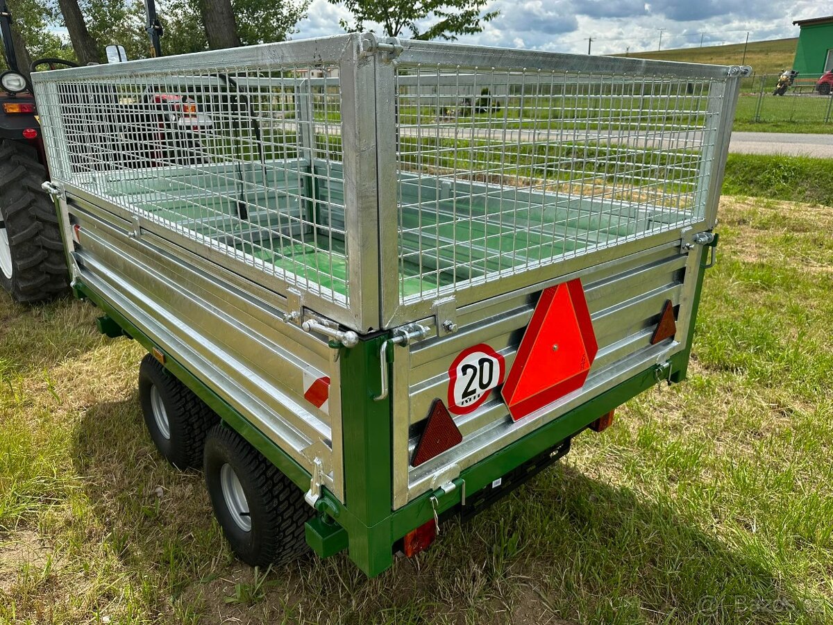 Traktorový třístranný návěs TTT 1500 SPZ - vlek (AKCE) - 15
