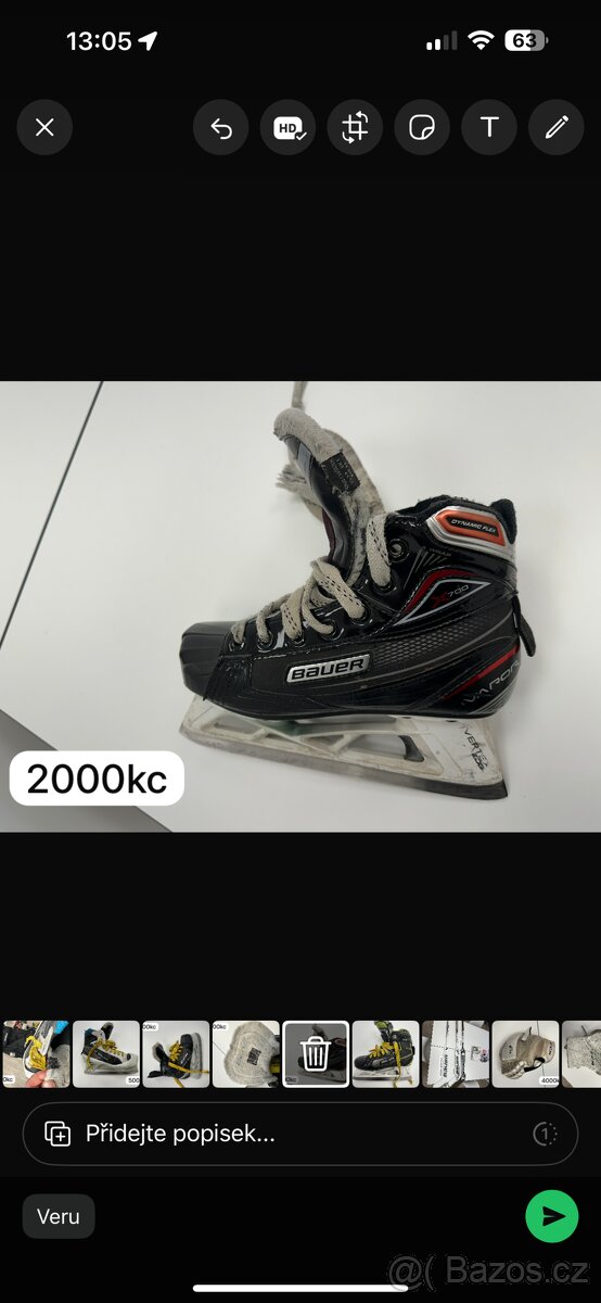 Hokejová Brankářská výstroj - 15