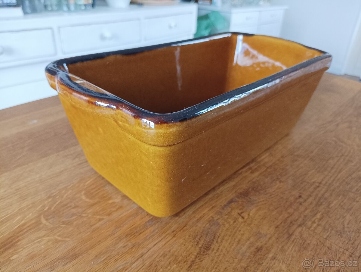 VELMI KVALITNÍ KAMENINOVÁ FRANCOUZSKÁ ZAPÉKACÍ FORMA - 15