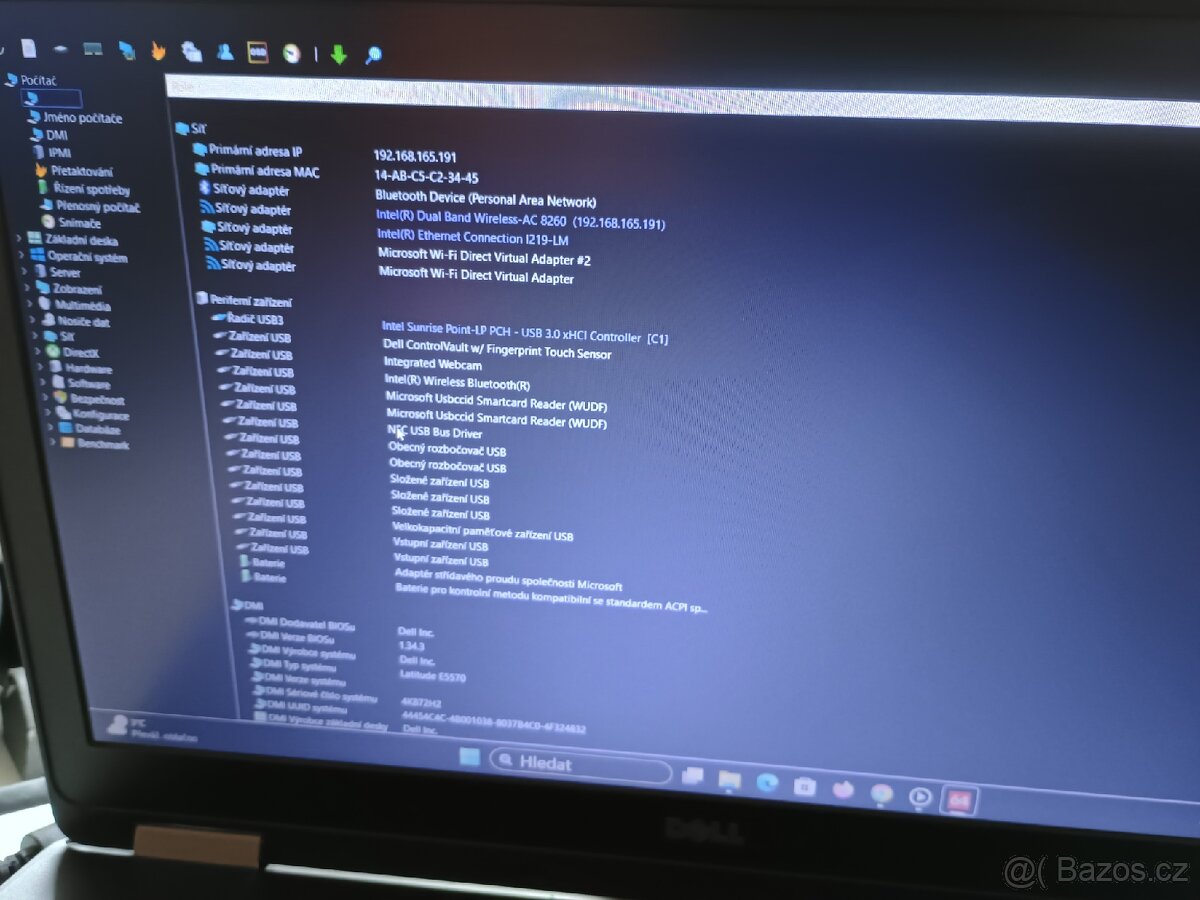 Ntb DELL Latitude e5570 Full HD - 15