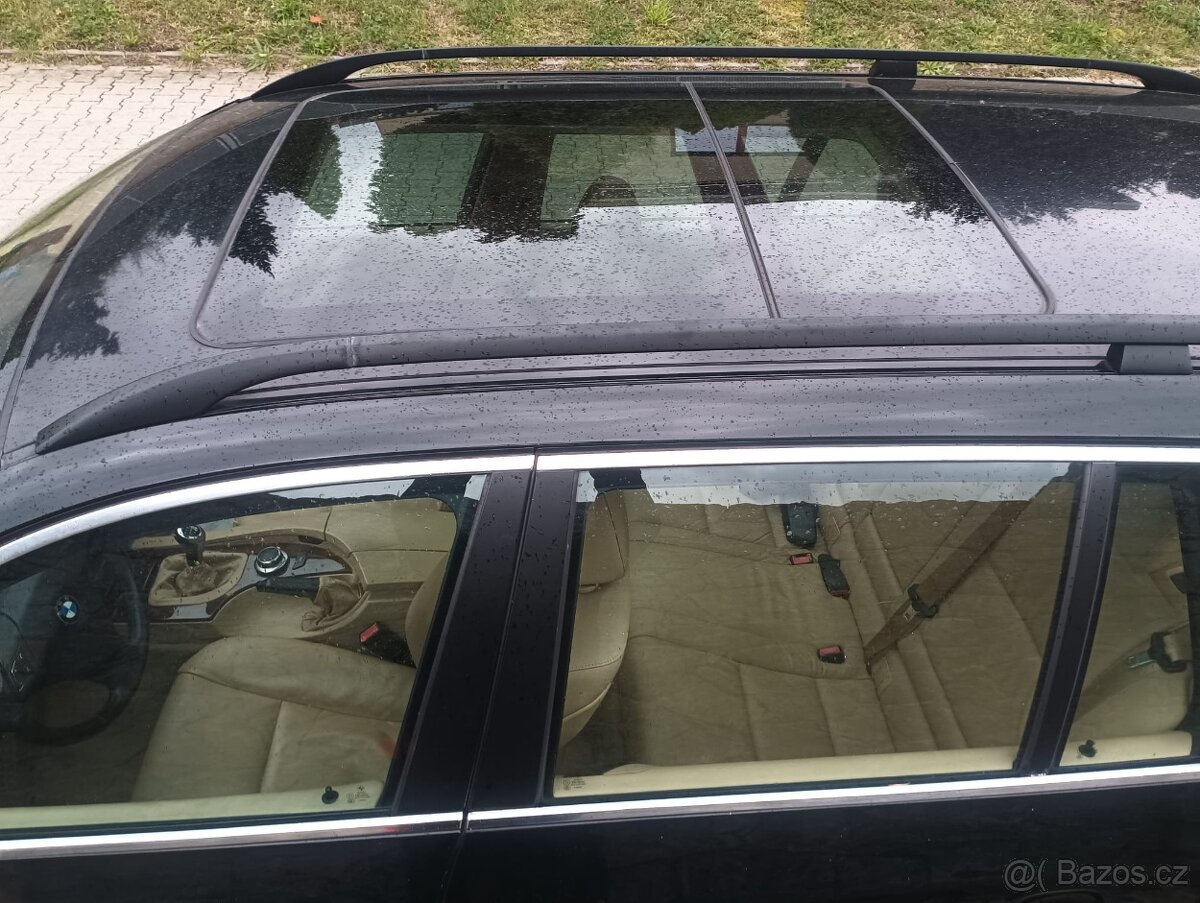 BMW 520D kožený interiér E61 - 15