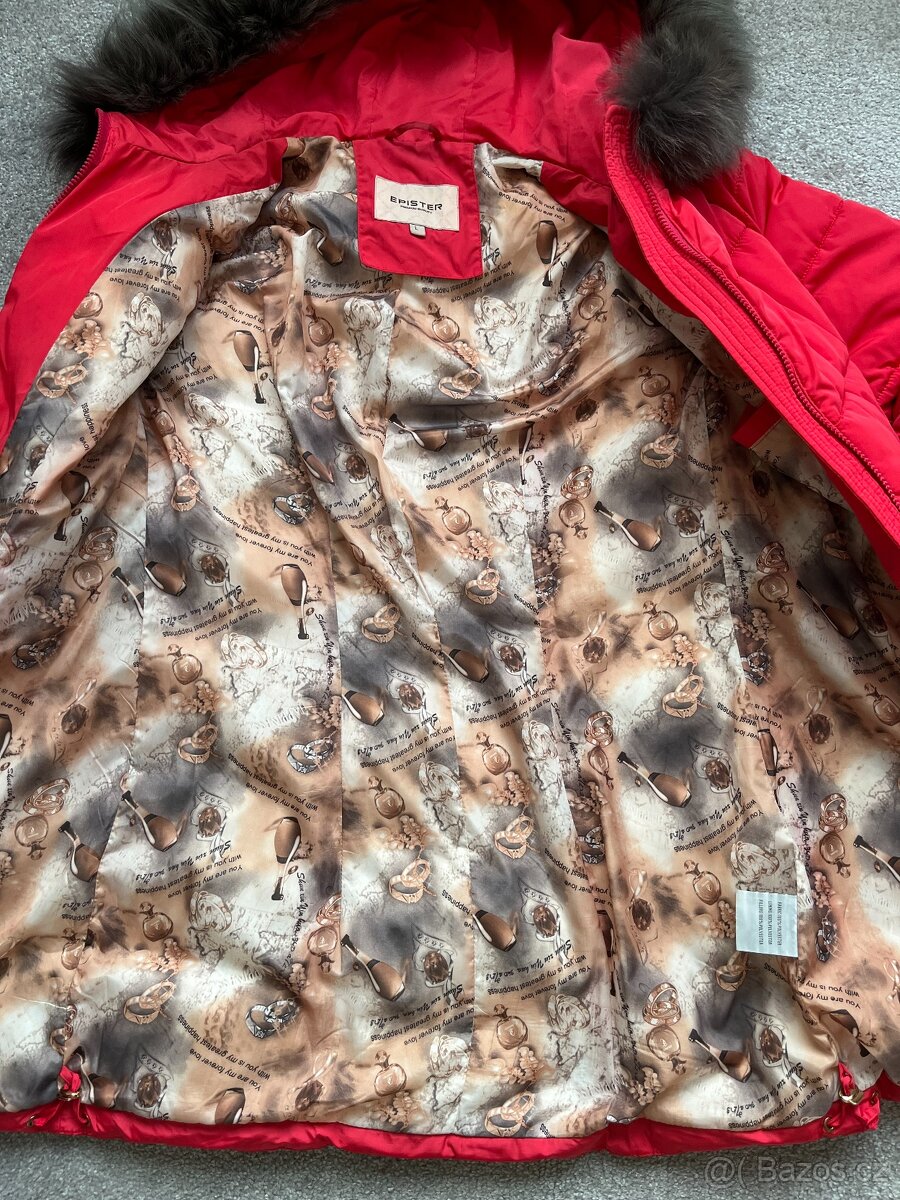 Dámský kabát s náplety vel. L - 15