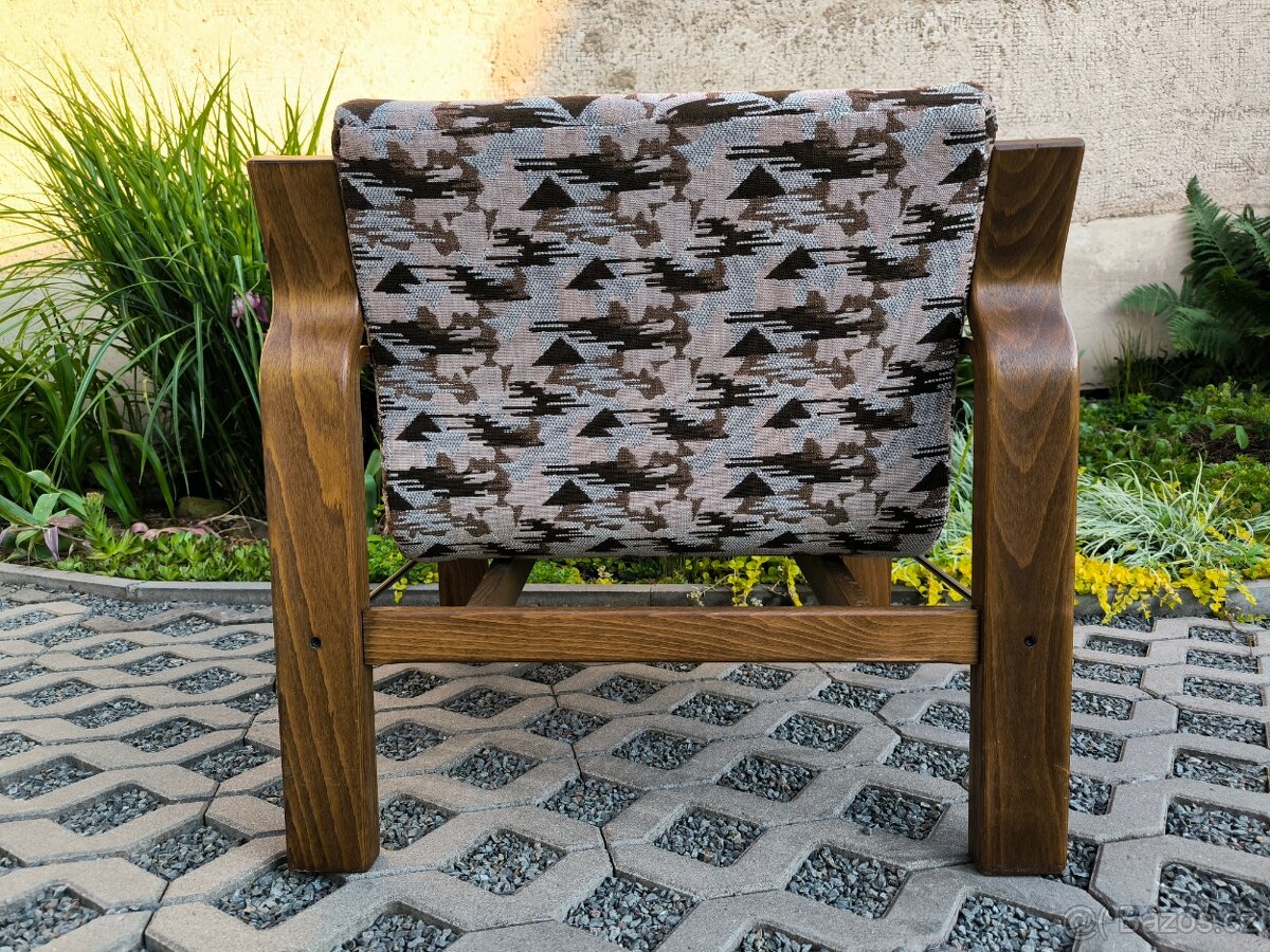 Retro křesla Ludvík Volák - Dřevopodnik Holešov - 15