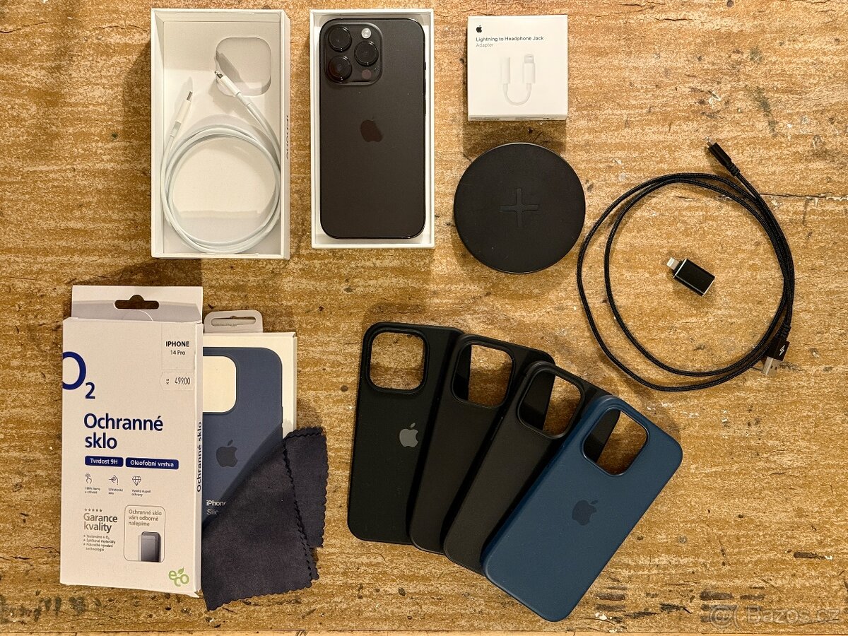 TOP iPhone 14 Pro 128 GB Black + starter set :) - 15