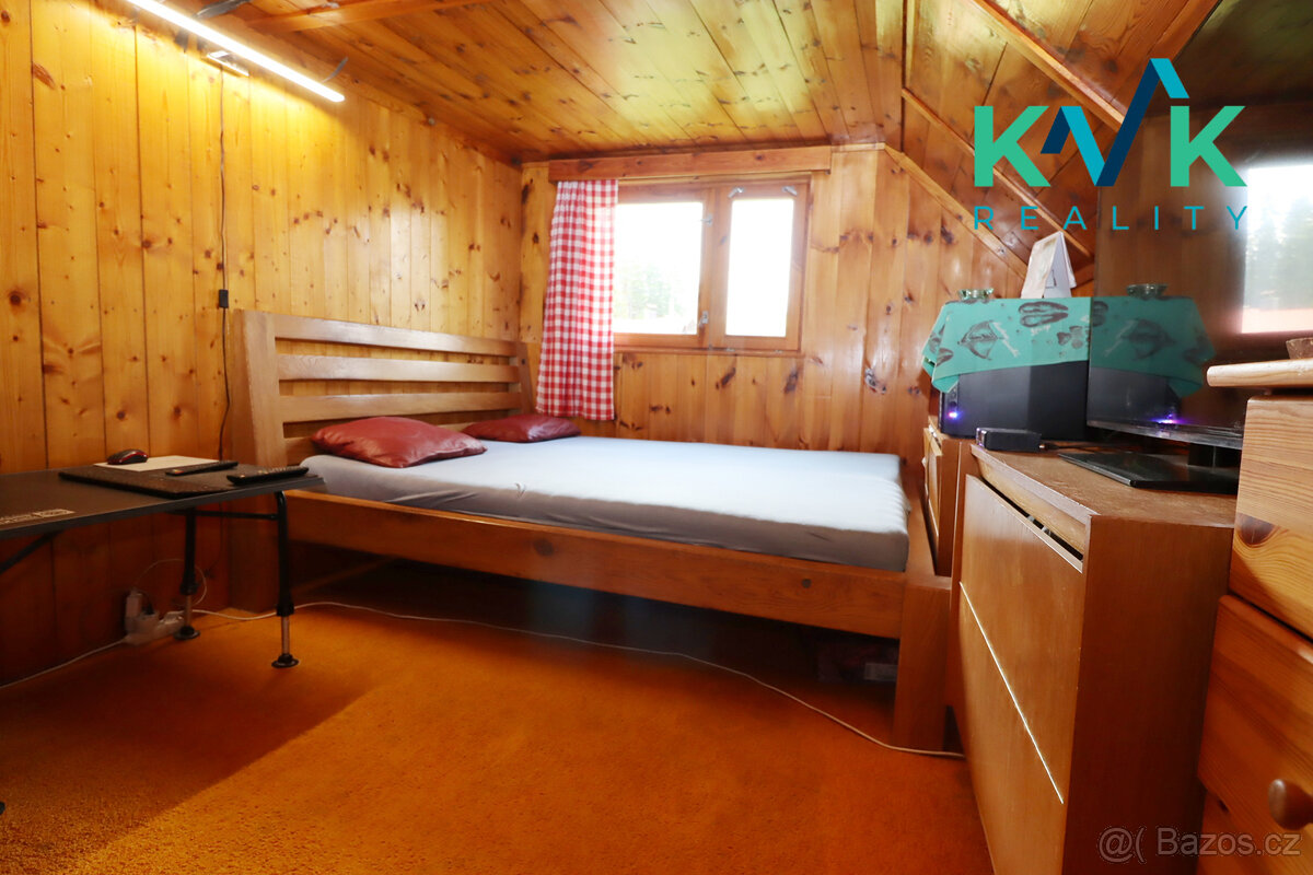 Prodej zděné chaty 3+1 se zahradou, pozemek 400 m², Jindřic - 15