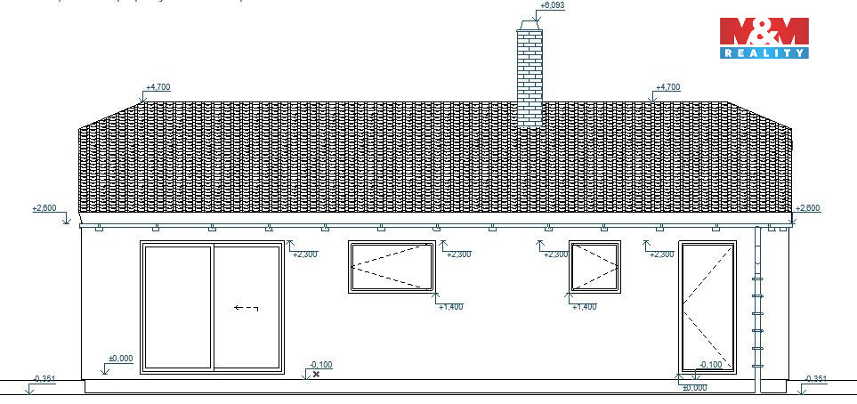 Prodej rodinného domu, 123 m², Přišimasy, ul. Jana Čermáka - 15