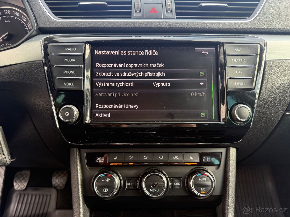 Škoda SUPERB 2.0 TDi 4x4 MANUÁL NAVI SENZORY TEMPOMAT - 15