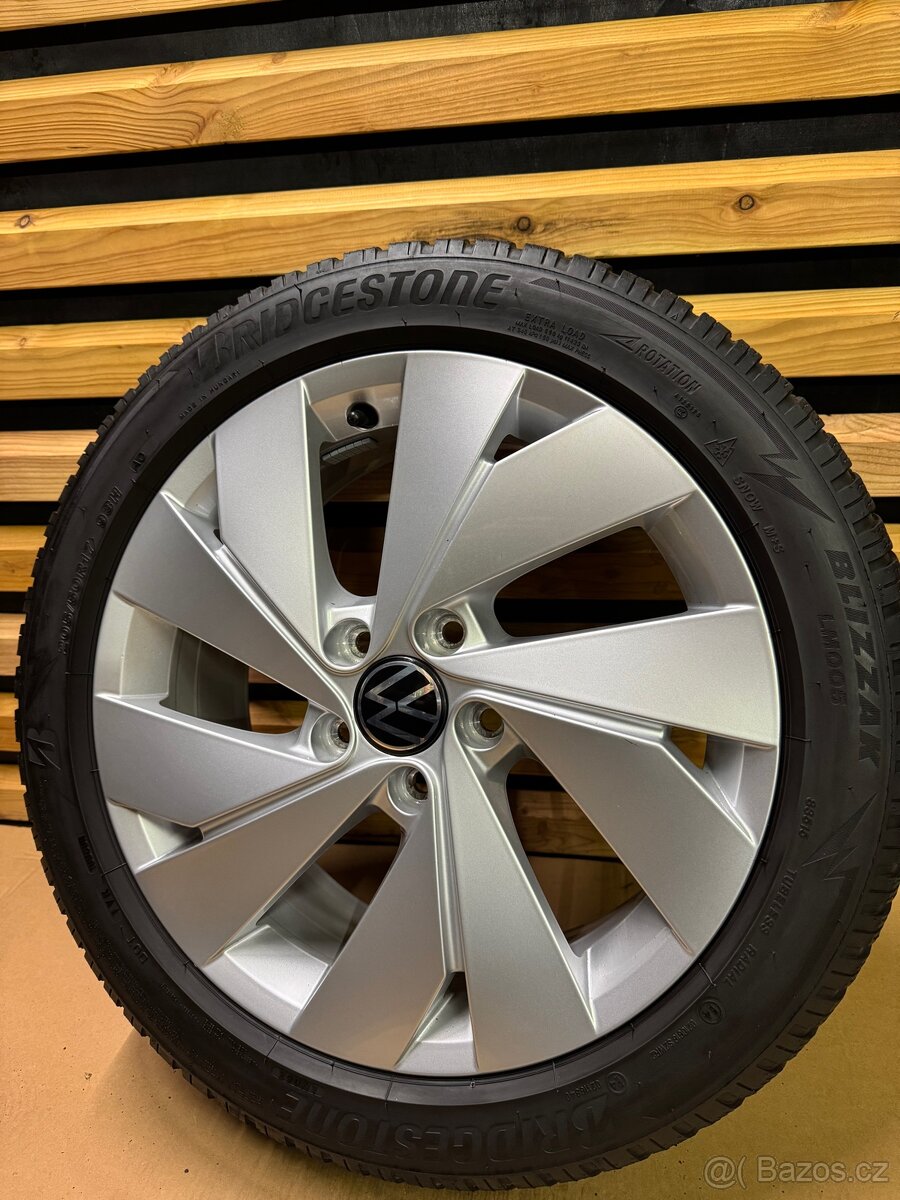 Alu originální kola VW golf VIII belmont 5x112,205/50 ❄️ - 15