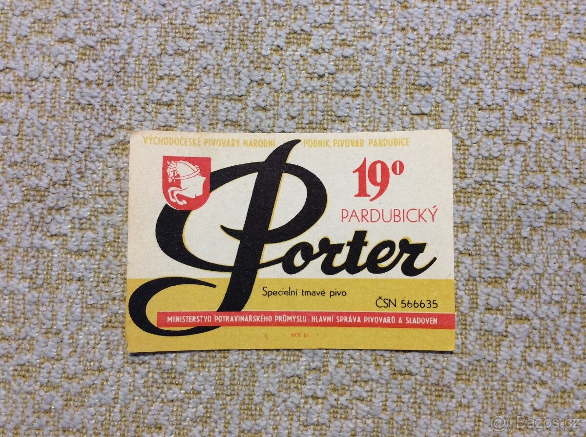 Pivní etikety - staré ležáky různých většinou zaniklých pivo - 15