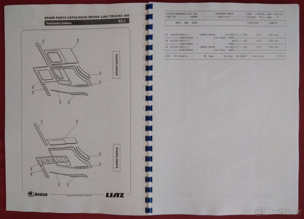 PŘÍRUČKY LIAZ 300 - 15
