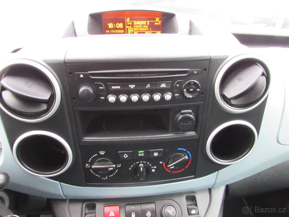 Citroën Berlingo 1.6i 88kW, Serviska, 1.majitel, nová STK - 15