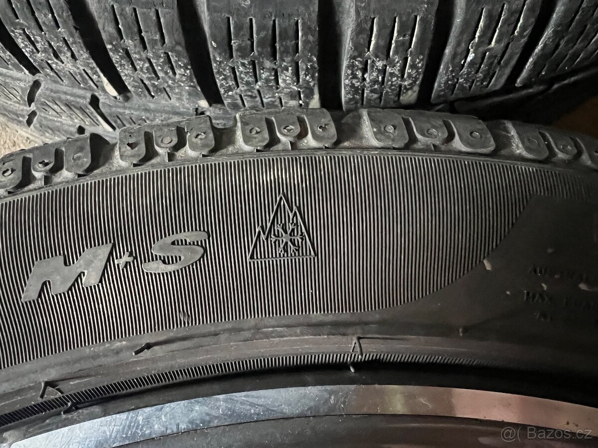 ALU AMG MERCEDES 6x, zimní pneu+original výfuk - 15