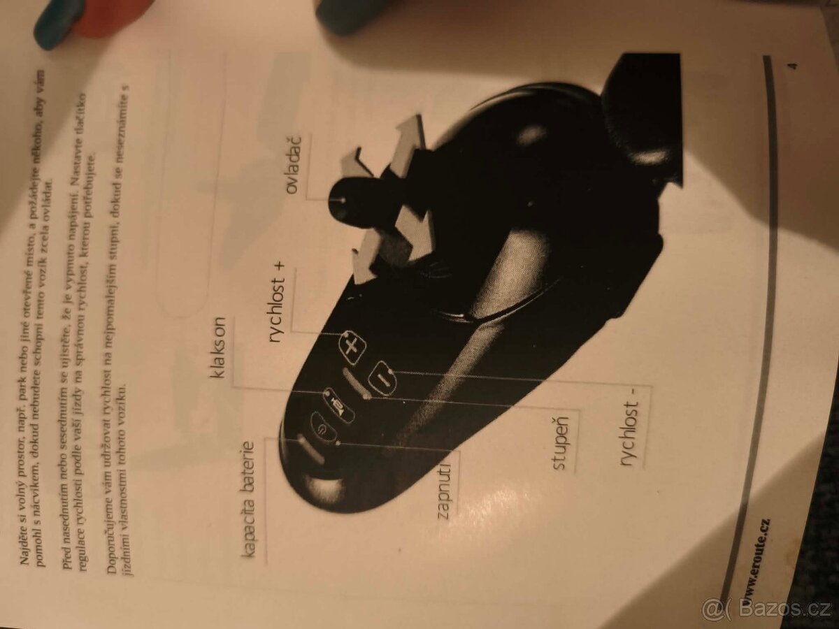 Elektrický invalidní vozík Eroute 8000s - 15