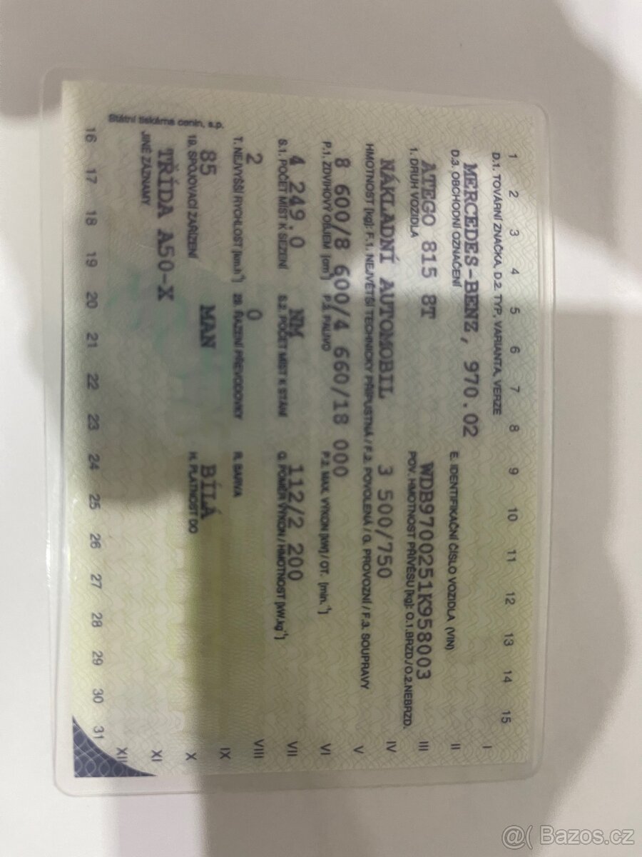 Mercedes atego 815 - 15