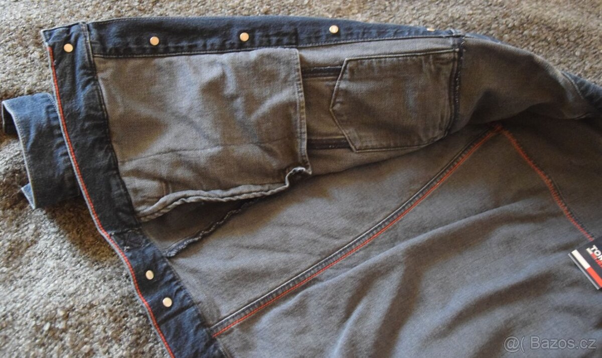 HILFIGER TOMMY Jeans - modrá, bunda ,velikost "M", NOVÁ - 15