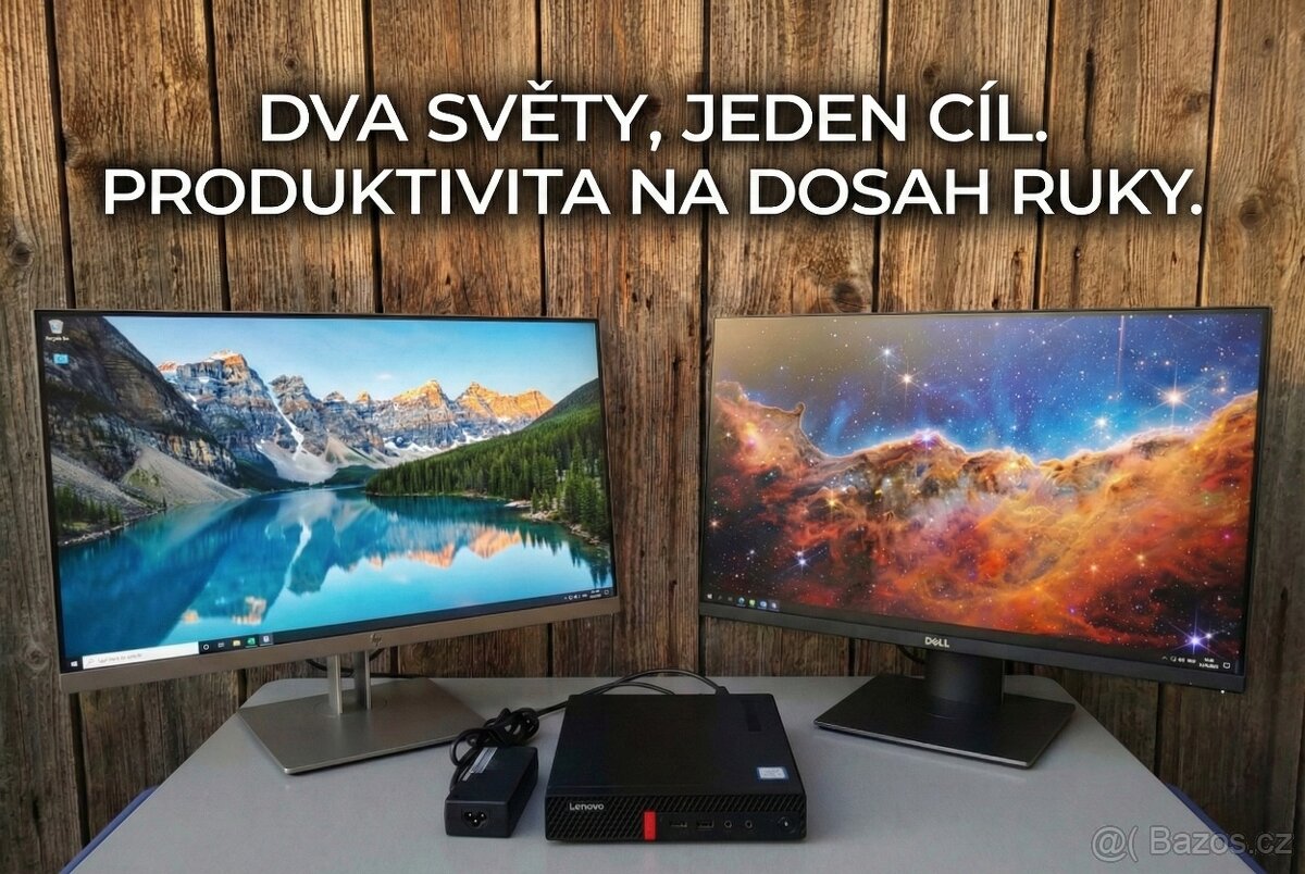 Mini PC Lenovo ThinkCentre Tiny Intel i3 9. gen | 16GB - 15